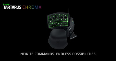 Razer Tartarus Chroma Gaming Keypad - Improved Ergonomic Keypad