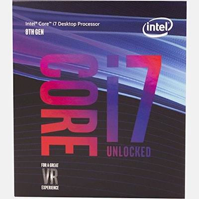 Intel - Core i7-8700K 3.7GHz 6-Core Processor (BX80684I78700K) - PCPartPicker