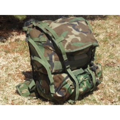 MOLLE II Woodland Camo Standard Backpack