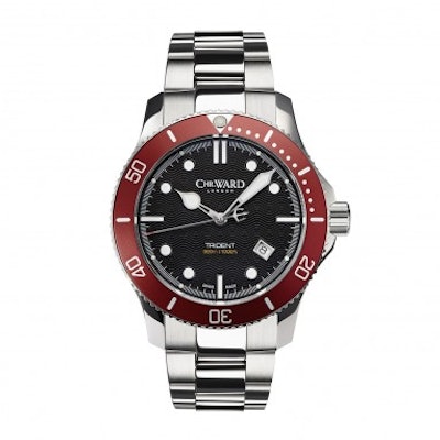 C60 Trident 300 - 42mm - red with bracelet