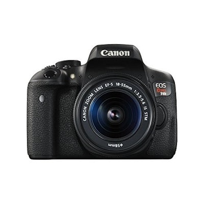 Amazon Canada: Canon EOS Rebel T6i 24.2 Megapixel Digital SLR Camera with 18 - 5