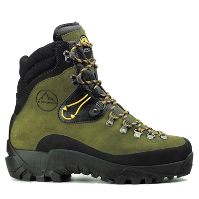 Karakorum A leather mountaineering and backpacking boot from La Sportiva