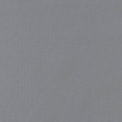 Robert Kaufman Fabrics: K001-91 STEEL from Kona® Cotton