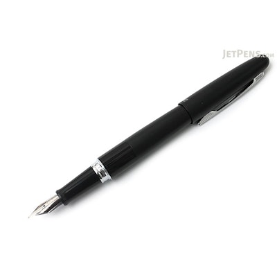 Pilot Metropolitan Fountain Pen - Black Plain - Fine Nib