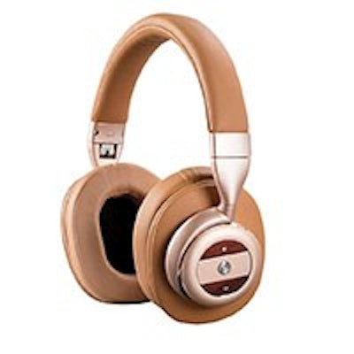 SonicSolace Active Noise Cancelling Bluetooth Wireless Headphones, Champagne wit
