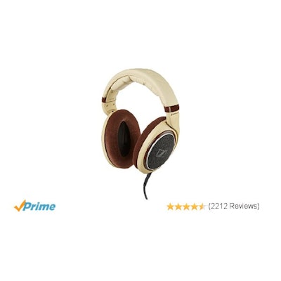 Amazon.com: Sennheiser HD 598 Over-Ear Headphones - Ivory: Electronics