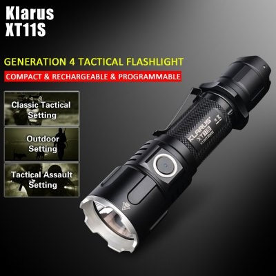 
            Klarus XT11S 1100Lm Cree XPL HI Tactical LED Flashlight-79.95 and 