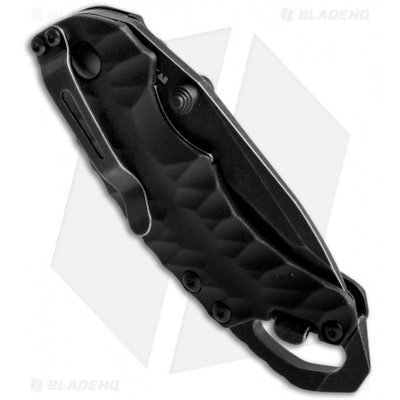Kershaw Shuffle II Tanto Liner Lock Knife Black (2.25" BlackWash) 8750TBLKBW - B