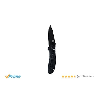 Amazon.com : Benchmade - Griptilian 551 Knife, Plain Drop-Point, Coated Finish, 