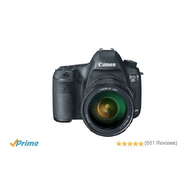 Canon 5D Mark III Full Frame DSLR with EF 24-105mm f/4 L Lens