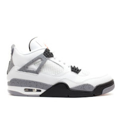 air jordan 4 retro "2012 release" - white/black-cement grey - Air Jordans  | Fli