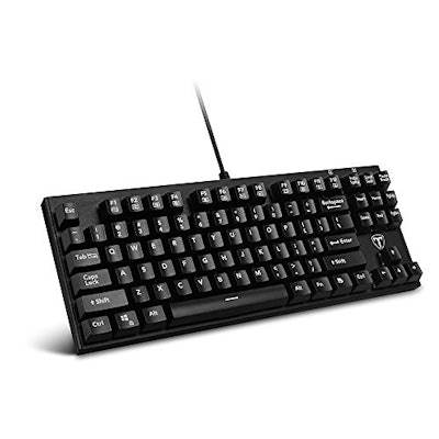 VicTsing Mechanical Keyboard 87 keys Gaming Keyboard: Amazon.co.uk: Electronics