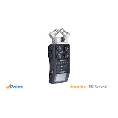 Amazon.com: Zoom H6 Six-Track Portable Recorder: Musical Instruments