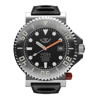 Squale Tiger Limited Edition Swiss Automatic 300 Meter Dive watch with Locking B