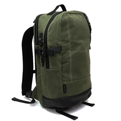 Daypack - 3sixteen 2016 Special Edition Waxed Canvas - Olive - DSPTCH