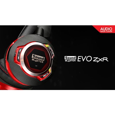 Creative Sound Blaster EVO ZxR Entertainment Headset With Bluetooth 
