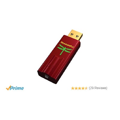 Amazon.com: AudioQuest DragonFly Red USB DAC, Preamp, Headphone Amp: Electronics