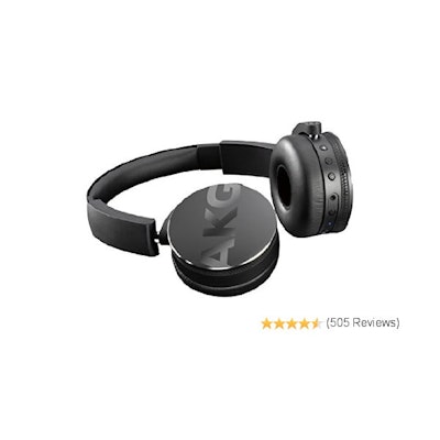 AKG Y50BT Portable Foldable On-Ear Rechargeable: Amazon.co.uk: Electronics