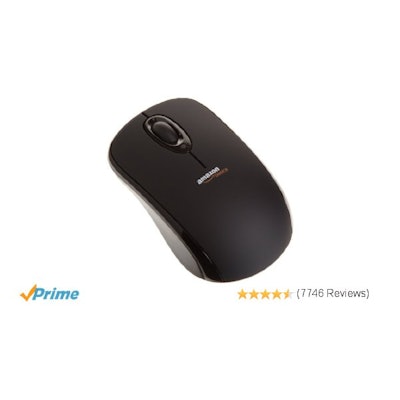 Amazon.com: AmazonBasics Wireless Mouse with Nano Receiver (MGR0975): Electronic