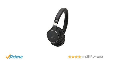 Amazon.com: Audio-Technica ATH-SR5BTBK Bluetooth Wireless On-Ear High-Resolution