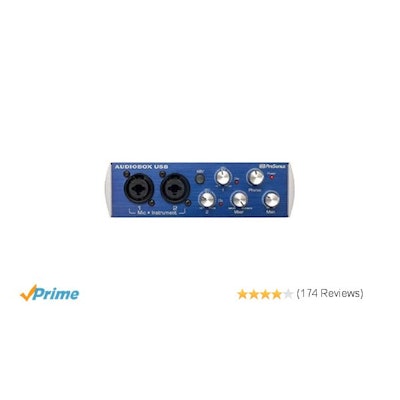 Amazon.com: PreSonus AudioBox USB 2x2 Audio Interface - Includes Studio One: Mus