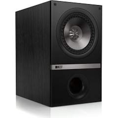 KEF Q100B Bookshelf Loudspeakers - Black Oak (Pair): Electronics
