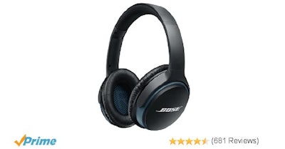 Amazon.com: Bose SoundLink around-ear wireless headphones II Black: Home Audio &