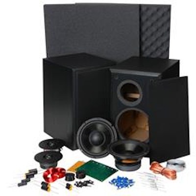 Dayton Audio BR-1 6-1/2" 2-Way Bookshelf Monitor Speaker Kit Pair