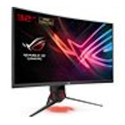 Buy ASUS  XG32VQ Quad HD 32" Curved LED Gaming Monitor - Red & Grey | Free Deliv