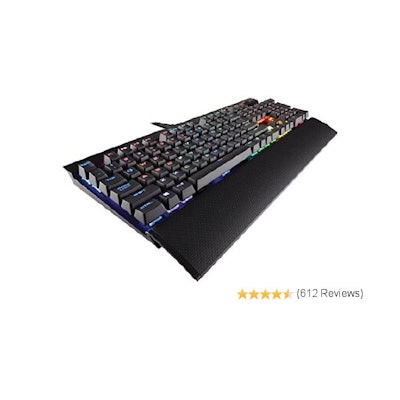 Amazon.com: Corsair Gaming K70 LUX RGB Mechanical Gaming Keyboard, Backlit RGB L