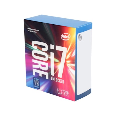 Intel Core i7-7700K Kaby Lake Quad-Core 4.2 GHz LGA 1151 91W BX80677I77700K Desk