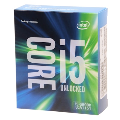 
	Intel Core i5-6600K 3.5GHz 1151 Boxed Processor 804344 - Micro Center
