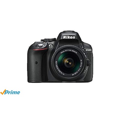 Amazon.com : Nikon D5300 DSLR Camera with AF-P DX NIKKOR 18-55mm f/3.5-5.6G VR L