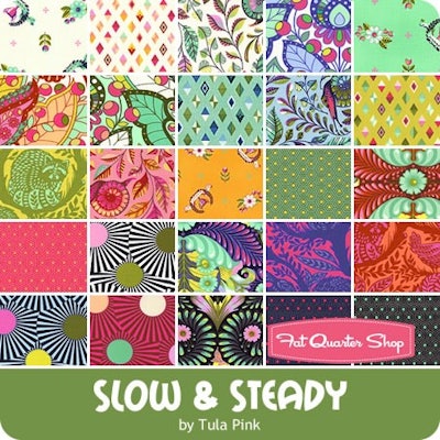 Slow & Steady Fat Quarter Bundle Reservation  Tula Pink for Free Spirit Fabrics