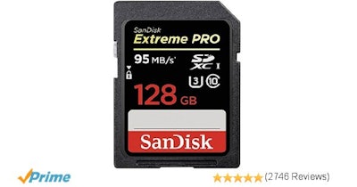 Amazon.com: SanDisk Extreme PRO 128GB UHS-I/U3 SDXC Flash Memory Card with up to