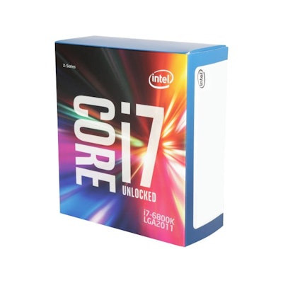 Intel Core i7-6800K 15M Broadwell-E 6-Core 3.4 GHz LGA 2011-v3 140W BX80671I7680
