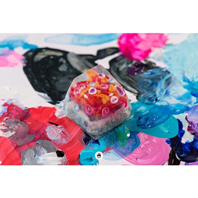 The Immense Ocean series - World of Coral artisan keycaps