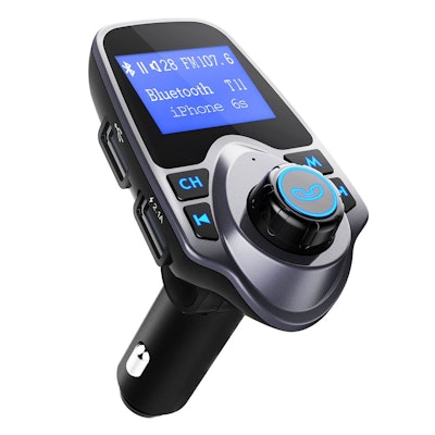 VicTsing® Bluetooth MP3 Player FM Transmitter Hands-free Car Kit Charger Support
