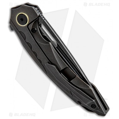 Bestech Knives Ornetta - Folding Knife | Black + Black Stonewash
