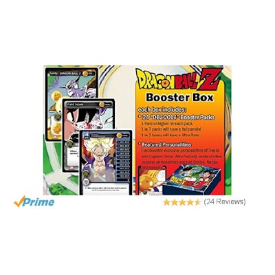 Amazon.com: 2014 Dragon Ball Z TCG Trading Card Game Sealed Booster Box (24 Pack