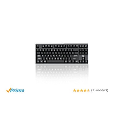 Amazon.com: Adesso Easy Touch Compact Mechanical Gaming Keyboard (AKB-625UB): Co