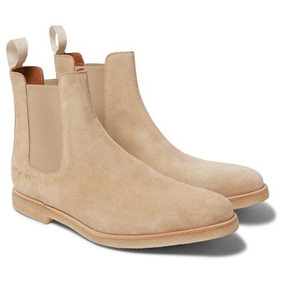 Common Projects - Suede Chelsea Boots