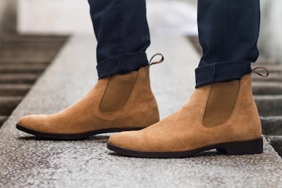  Gibson Shoes  Suede Wholecut Chelsea Boot 