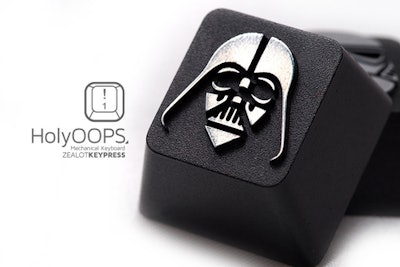 HolyOOPS Darth Vader Aluminum Keycap - GeekKeys