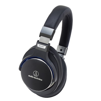  Audio-Technica ATH-MSR7BK SonicPro Over-Ear High-Resolution Audio He