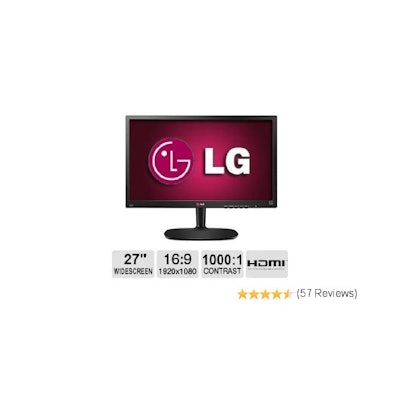 Amazon.com: LG 27MP36HQ-B 27-inch Full HD IPS LED Monitor, 1920 x 1080 resolutio