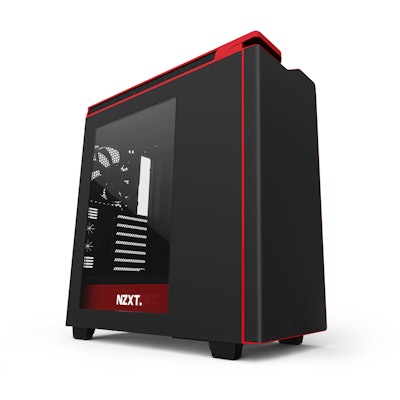NZXT H440 Black + Red PC Case  New Edition