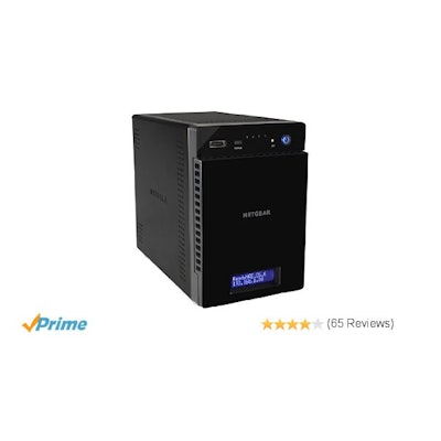 Amazon.com: NETGEAR ReadyNAS 214 4-Bay Network Attached Storage for Personal Clo
