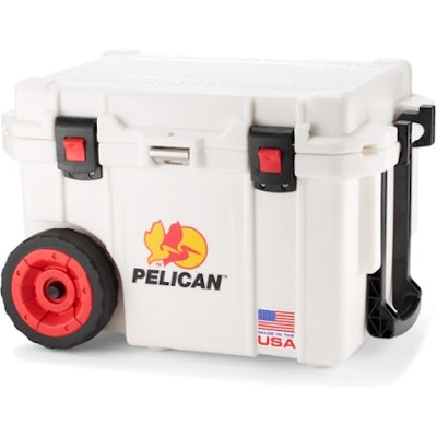 Pelican Elite Wheeled Cooler - 45 qt.