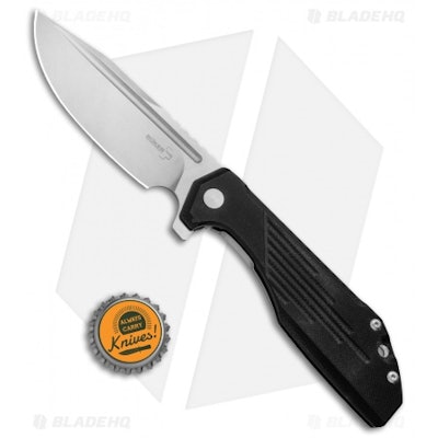 Boker Plus JB Stout Lateralus Flipper Knife Black G-10 (3.6" D2 SW) 01BO778 - Bl